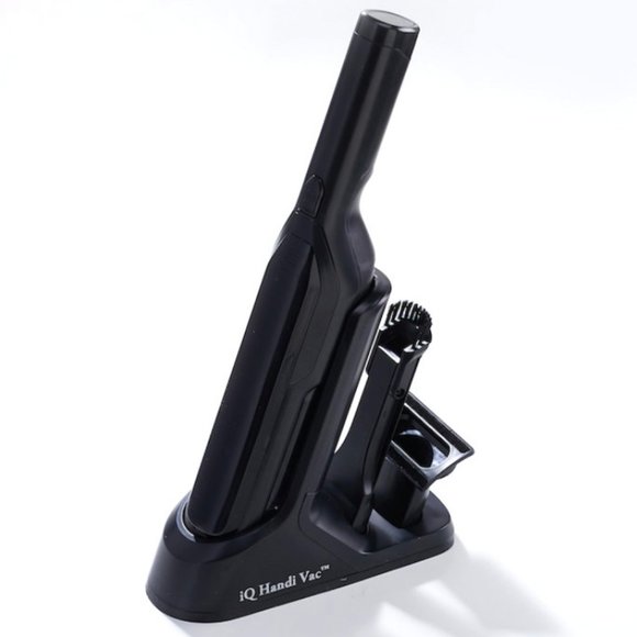 🆕 Handi Vac Slim HAND HELD CORDLESS RECHARGEABLE VACUUM for HOME / CAR ~ BLACK - Picture 1 of 8